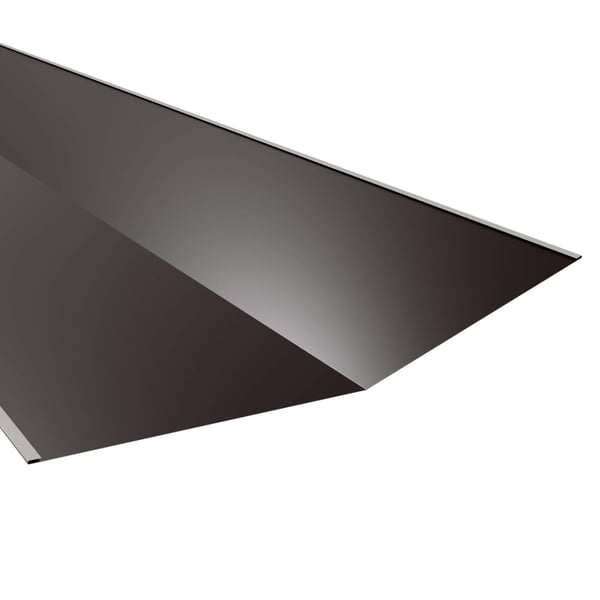 Kilgoot staal 0,75 mm chocoladebruin RAL 8017 met 25 µm polyestercoating