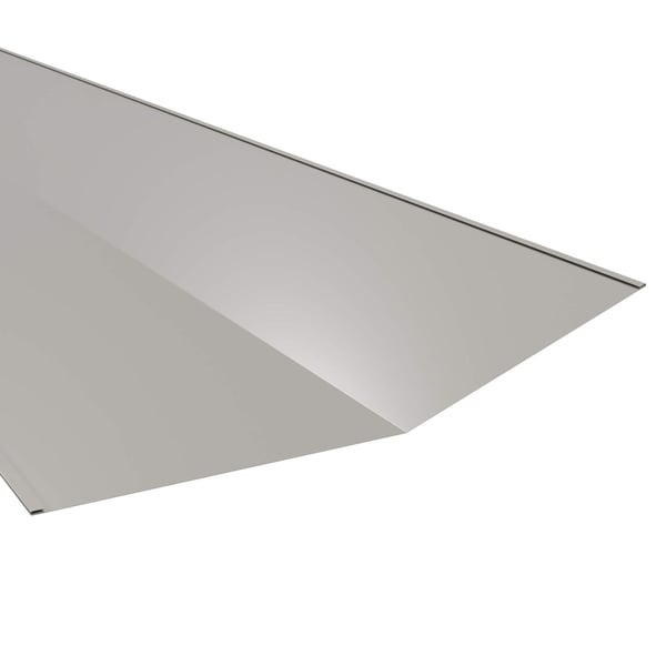 Kilgoot aluminium Zilver-Metallic, 0,70 mm, hoofdaanzicht schuin van boven