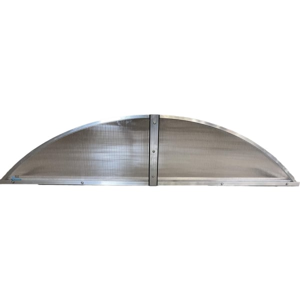 Kopschot Alumon | Type 1/7 | Set | Buitenkant opstand 3,44 m | Helder