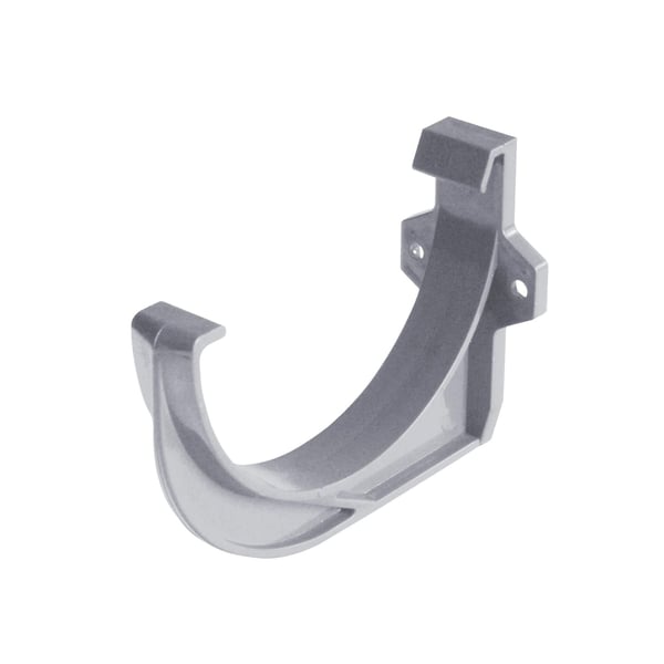 Grijze PVC dakgootbeugel van Plastmo