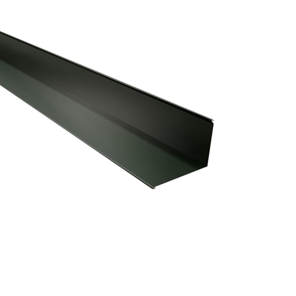 Muurafdekker Chroomoxydegroen 95 graden, 0,63 mm staal, 25 µm polyestercoating