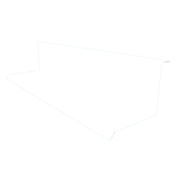Wandafwerking type 1 van zuiverwit staal, 0,50 mm dik, 25 µm polyestercoating, hoofdweergave