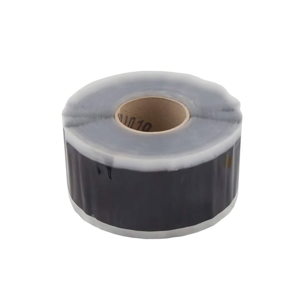 Naadband EPDM zwart 0,75 mm, rol van bovenaf, hoofdweergave
