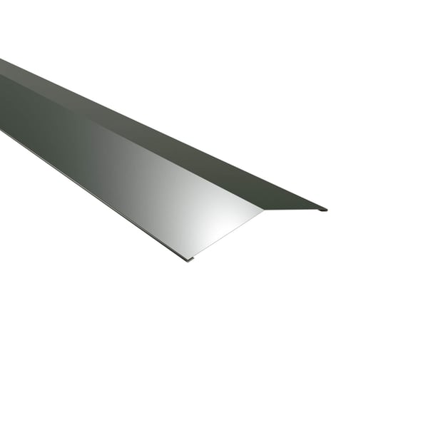 Nokstuk plat 14,5 x 14,5 cm, 150 graden hoek, Chroomoxydegroen, 0,63 mm staal met 25 µm polyester