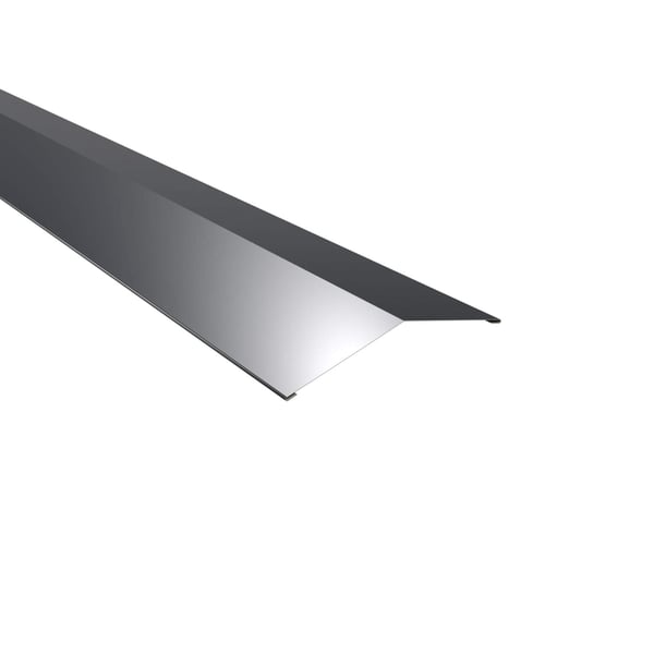 Nokstuk plat, Antracietgrijs RAL 7016, 0,75 mm staal, 60 µm Puramid coating, hoofdweergave