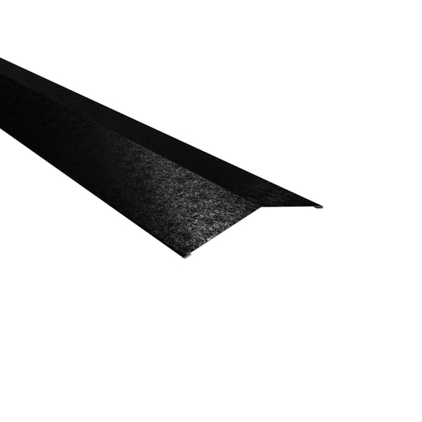 Nokvorst plat Gitzwart RAL 9005, 0,50 mm staal, 80 µm Shimoco coating