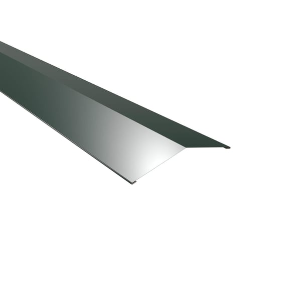 Nokstuk plat mosgroen, 14,5 x 14,5 cm, 150 graden hoek, glanzend oppervlak