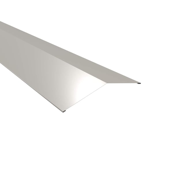 Nokstuk plat Grijswit (RAL 9002) van staal 0,75 mm met 25 µm polyester coating, hoofdweergave