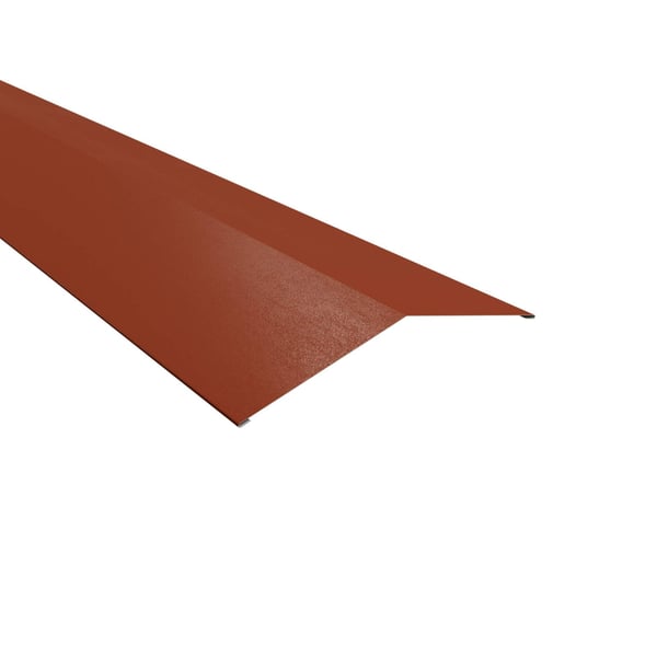 Nokvorst plat Terracotta, 0,50 mm staal, 35 µm matpolyester coating