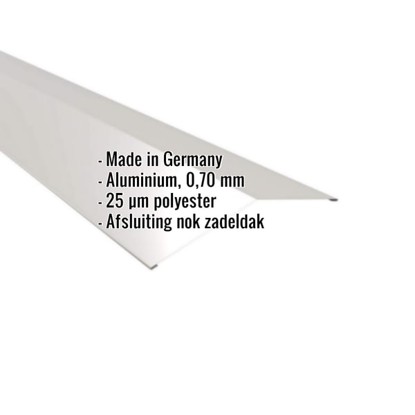 Nokvorst plat aluminium Zilver-Metallic met ingebedde gegevens Made in Germany, 0,70 mm, 25 µm polyester