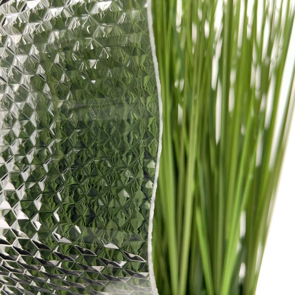 Polycarbonaat golfplaat | 76/18 | Voordeelpakket | 2,60 mm | grafiet | Honingraatstructuur | Breedte 3,99 m | Lengte 2,00 m
