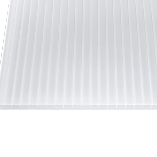 Polycarbonaat kanaalplaat | 16 mm | Profiel A1 | Voordeelpakket | Plaatbreedte 98 cm | Opaal wit | Blueline | Breedte 3,08 m | Lengte 7,00 m