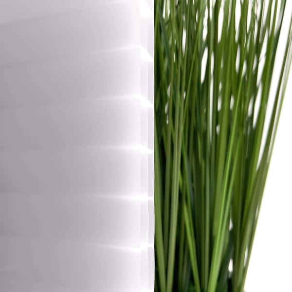 Polycarbonaat kanaalplaat | 16 mm | Profiel Mendig | Voordeelpakket | Plaatbreedte 98 cm | Opaal wit | Breedte 3,09 m | Lengte 4,50 m