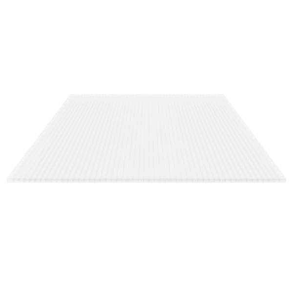 Polycarbonaat kanaalplaat | 16 mm | Profiel Mendig | Voordeelpakket | Plaatbreedte 98 cm | Opaal wit | Breedte 3,09 m | Lengte 4,50 m