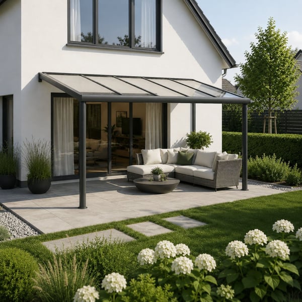 Polycarbonaat kanaalplaat | 16 mm | Breedte 98 cm | Helder | X-Structuur | 4,00 m