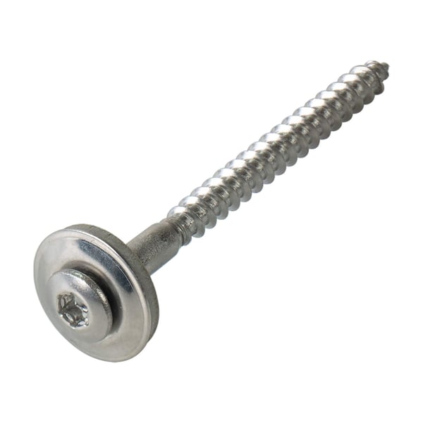 RVS schroef blank met ring en Torx-aandrijving, hoofdweergave