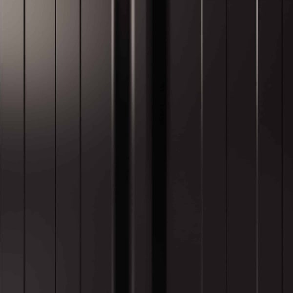 Sandwichpaneel ECO 1000-30 dak, grijsbruin RAL 8019, 25 µm polyester, van Joris Ide, detailweergave