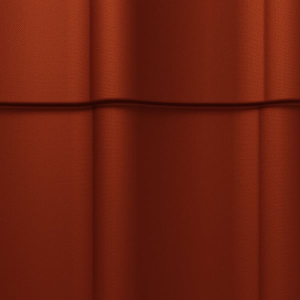 Detail van Joris Ide Permapan 40 dak sandwichpaneel, terracotta kleur met Grandemat coating