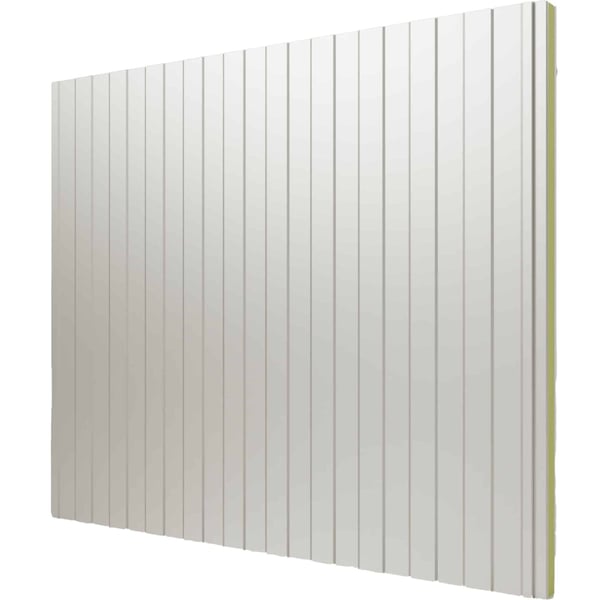 Sandwich Paneel Wall 1150 60 | Gevel | Kern 6 cm | 25 µm Polyester | 9002 - Grijswit | 5,50 m