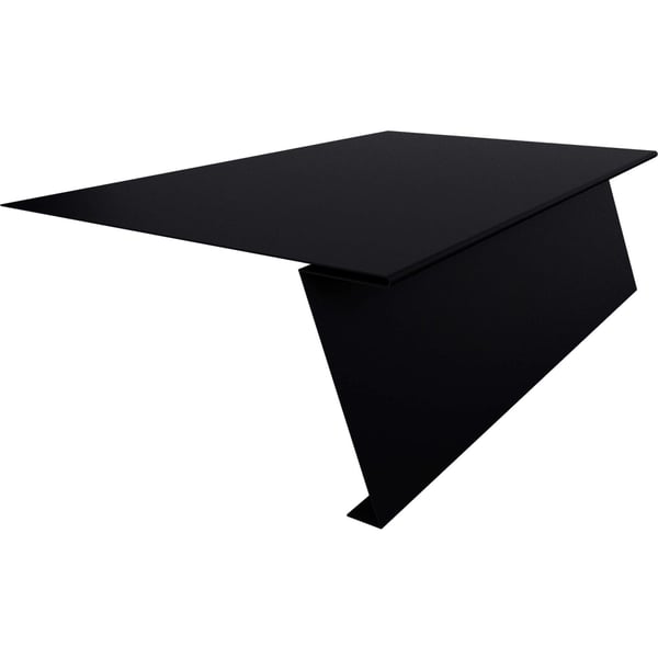 Startprofiel voor staande naad profiel PD-510-S, zwart, 0,50 mm staal, 50 µm PURMAT® coating