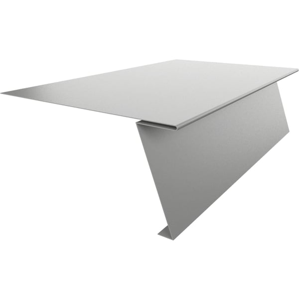 Startprofiel Zilver-Metallic, 0,50 mm staal, voor felsplaat PD-510-S, hoofdaanzicht