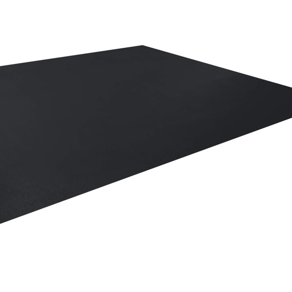 Vlakke plaat staal 0,50 mm donkergrijs matpolyester hoofdaanzicht
