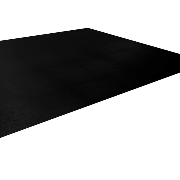 Vlakke plaat staal 0,50 mm zwart matpolyester, schuin van bovenaf