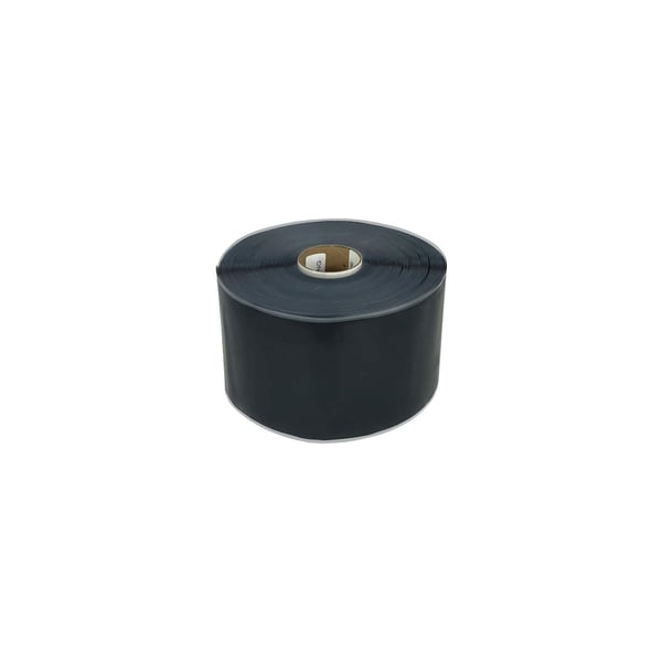 DACHPROTECT vorm- en afdekband EPDM, zwart, 2,30 mm dikte, één rol van bovenaf gezien