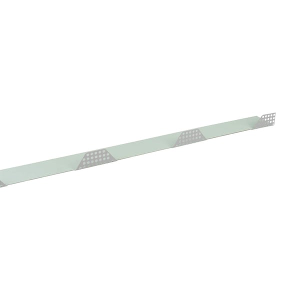 Geperforeerd tandprofiel Zilver-Metallic, 0,75 mm dikte, vrijstaand