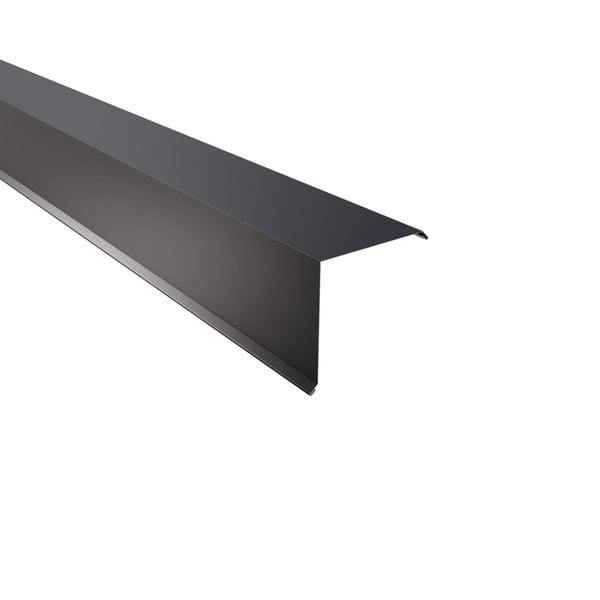 Windveer antracietgrijs 0,63 mm staal met 25 µm polyestercoating, hoofdweergave