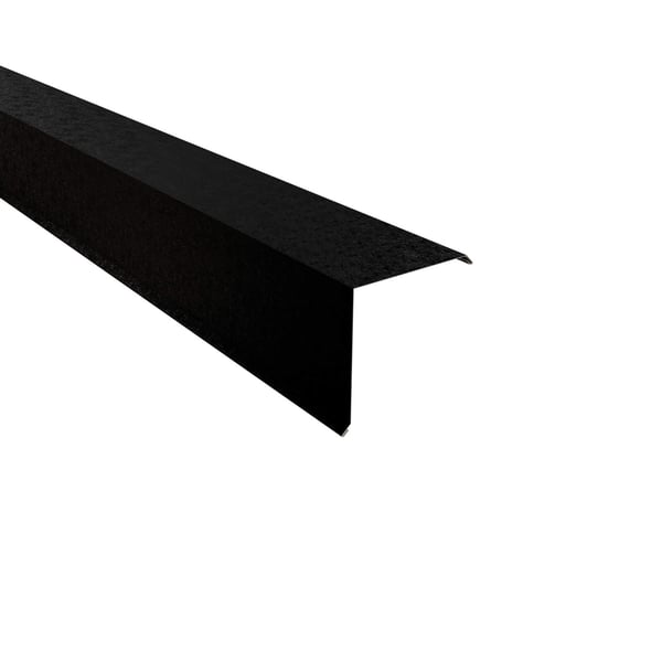 Windveer Gitzwart RAL 9005 van 0,50 mm staal met 80 µm Shimoco coating, hoofdweergave