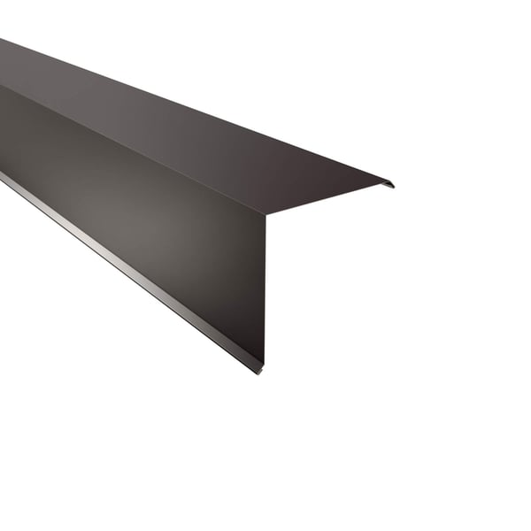 Windveer 20x20 cm van staal 0,75 mm Chocoladebruin RAL 8017, hoofdweergave