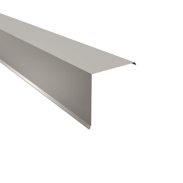 Windveer Grijswit (RAL 9002) van staal, 0,75 mm, hoofdweergave