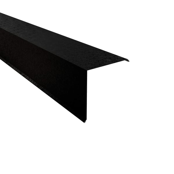 Windveer uit staal, Gitzwart RAL 9005, 0,50 mm dikte, met Shimoco coating, hoofdweergave