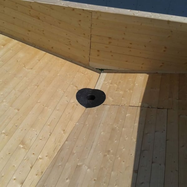Zelfklevende goot | Lengte 24 cm | DN 75