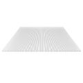 Polycarbonaat kanaalplaat | 10 mm | Breedte 1050 mm | Glashelder | 500 mm