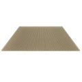 Polycarbonaat kanaalplaat | 16 mm | Breedte 980 mm | Brons | 500 mm