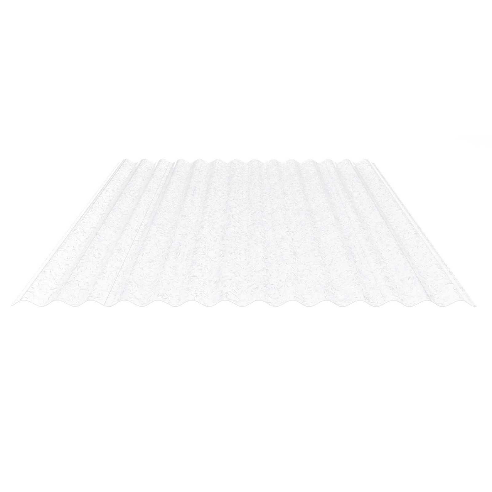 Polyester golfplaat | 76/18K | 0,80 mm | Helder | 1220 mm #1