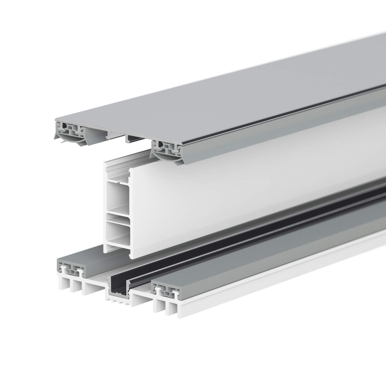 Mendig | Koppelprofiel | 25 mm | Thermo/Thermo | Aluminium | Blank | 2000 mm #2