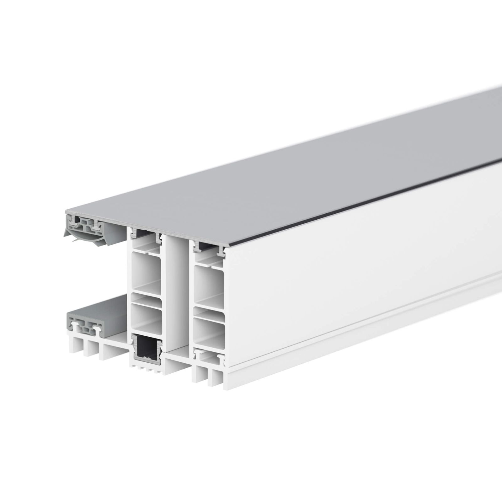 Mendig | Randprofiel | 25 mm | Thermo/Thermo | Aluminium | Blank | 2000 mm #1