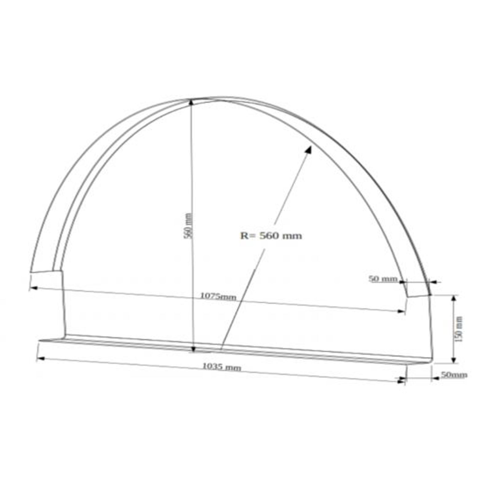 Kopschot Atlas ventilatienok Type 1060 | Set | PVC | Grijs #1
