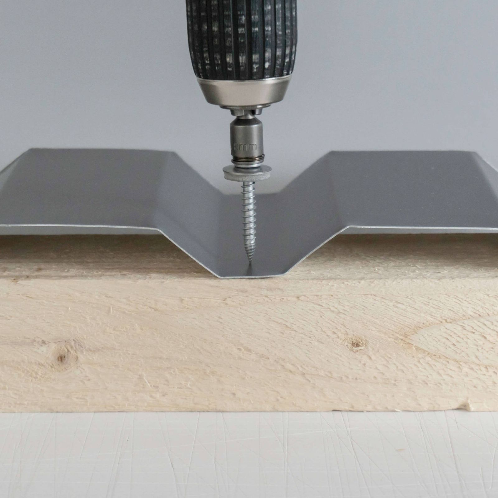 RVS schroeven | Voor montage dal op houten constructie | 6,0 x 40 mm E12 | Blank #2