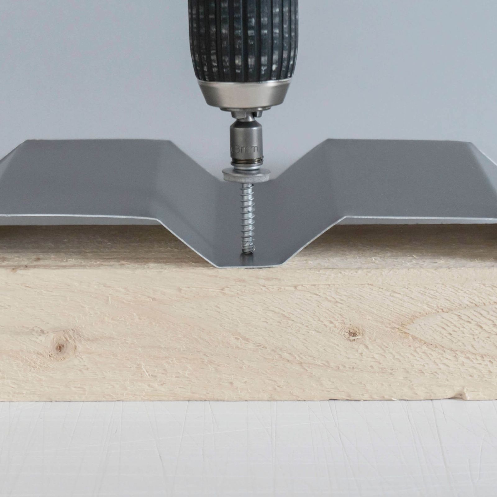 RVS schroeven | Voor montage dal op houten constructie | 6,0 x 40 mm E12 | Blank #3