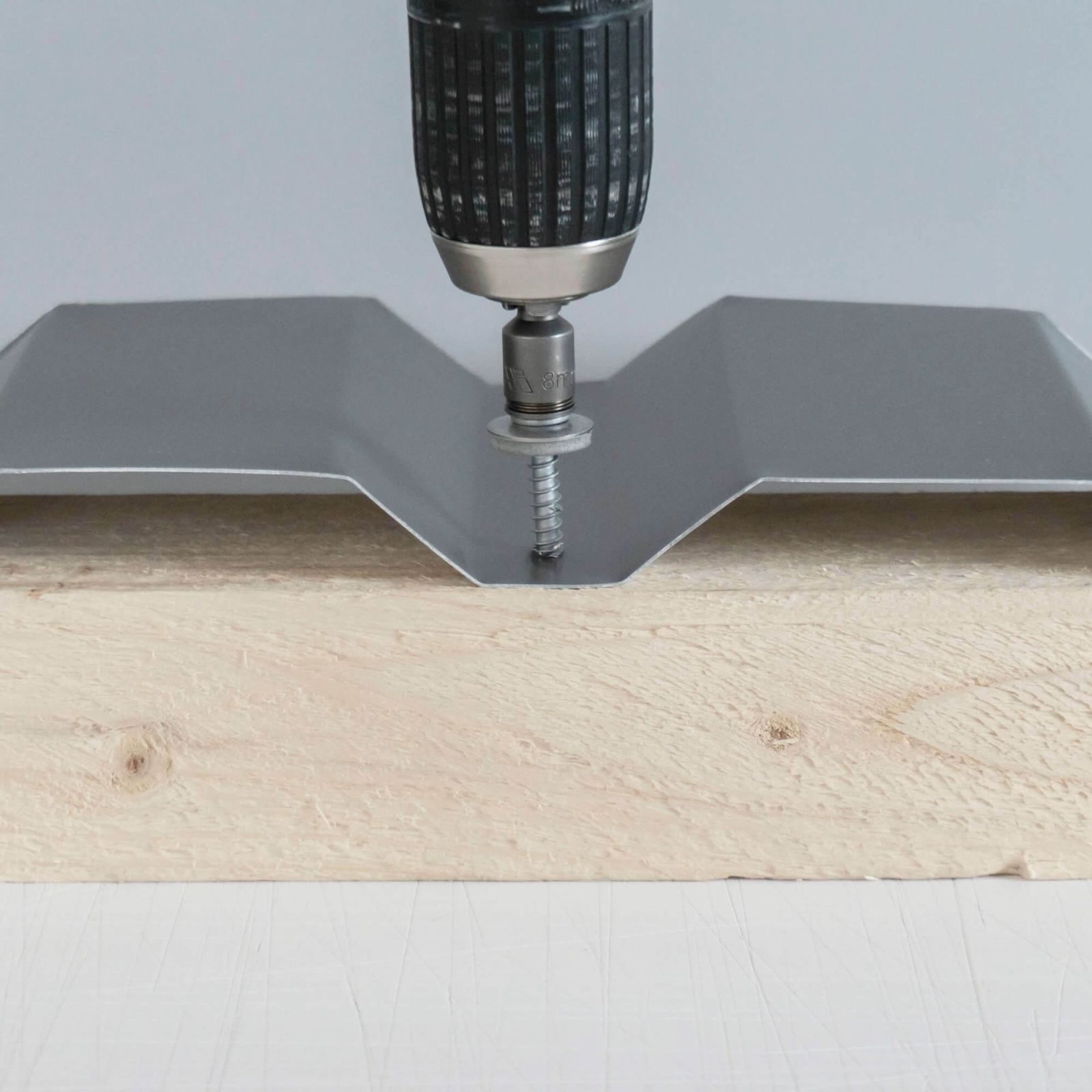RVS schroeven | Voor montage dal op houten constructie | 6,0 x 40 mm E12 | Blank #4