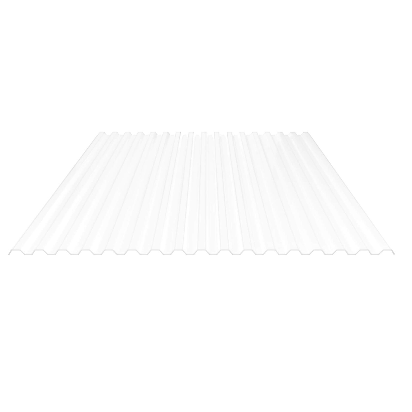Polycarbonaat damwandplaat | 76/18 | Voordeelpakket | 1,30 mm | Opaal wit | Breedte 3,05 m | Lengte 2,00 m #5