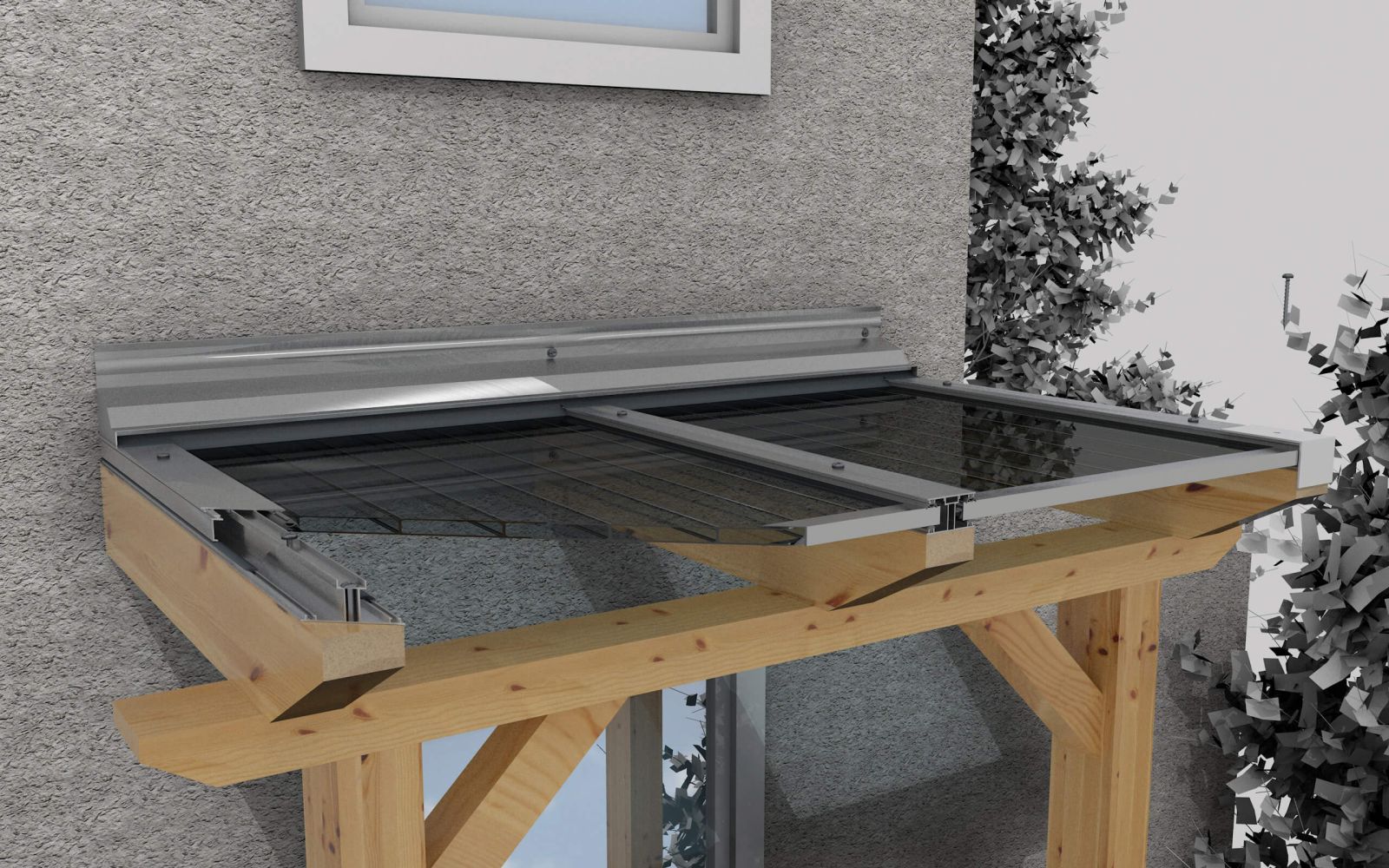 Polycarbonaat kanaalplaat | 16 mm | Profiel ECO | Voordeelpakket | Plaatbreedte 980 mm | Opaal wit | Warmtewerend | Breedte 3,05 m | Lengte 2,00 m #6