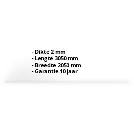 Polycarbonaat massieve vlakke plaat | 2,00 mm | Helder | 3050 x 2050 mm #2