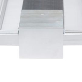 Profielafsluithoeken | 100 x 50 x 3 mm | Aluminium | Breedte 60 mm | Blank #3