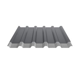 Damwandplaat 35/207 | Dak | Anti-Drup 1000 g/m² | Staal 0,50 mm | 25 µm Polyester | 7016 - Antracietgrijs #4
