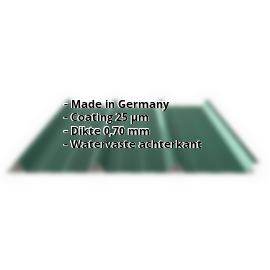 Damwandplaat PA45/1000TR | 25 µm Polyester | Dak | Aluminium 0,70 mm | 6005 - Mosgroen #2